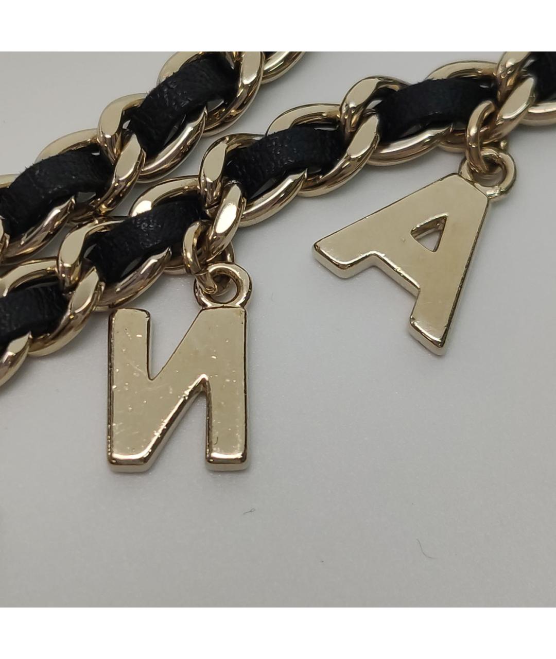 CHANEL Черный кожаный ремень, фото 6