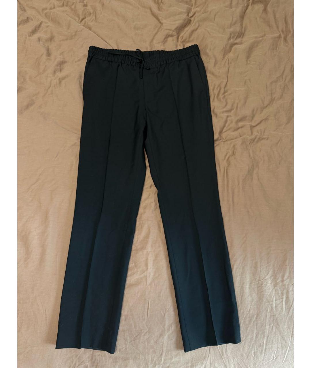 VALENTINO Черные классические брюки, фото 9