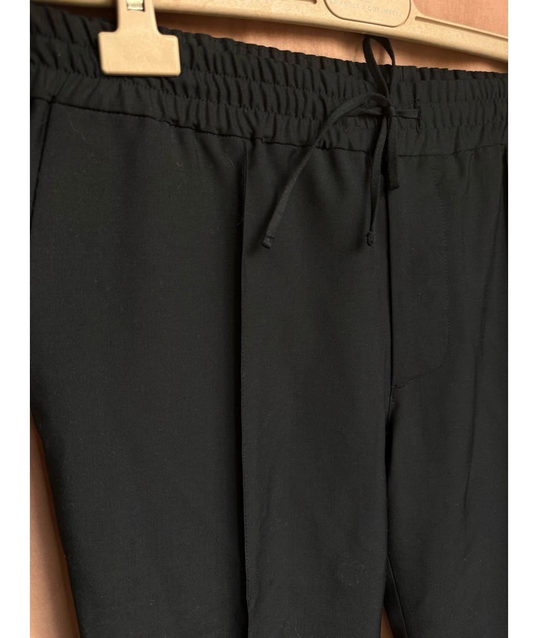 VALENTINO Черные классические брюки, фото 4