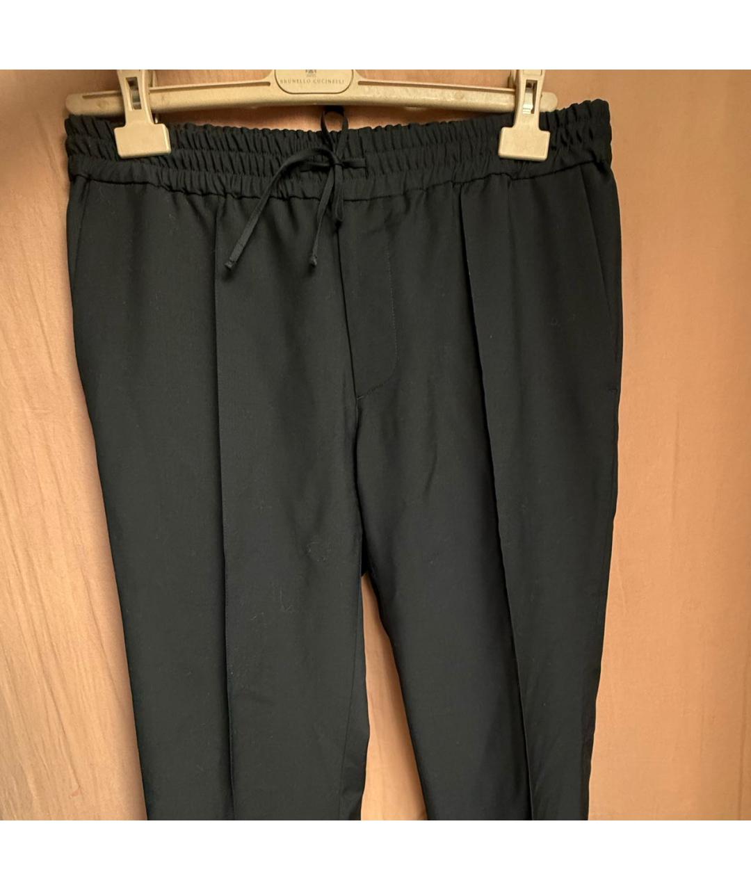 VALENTINO Черные классические брюки, фото 3