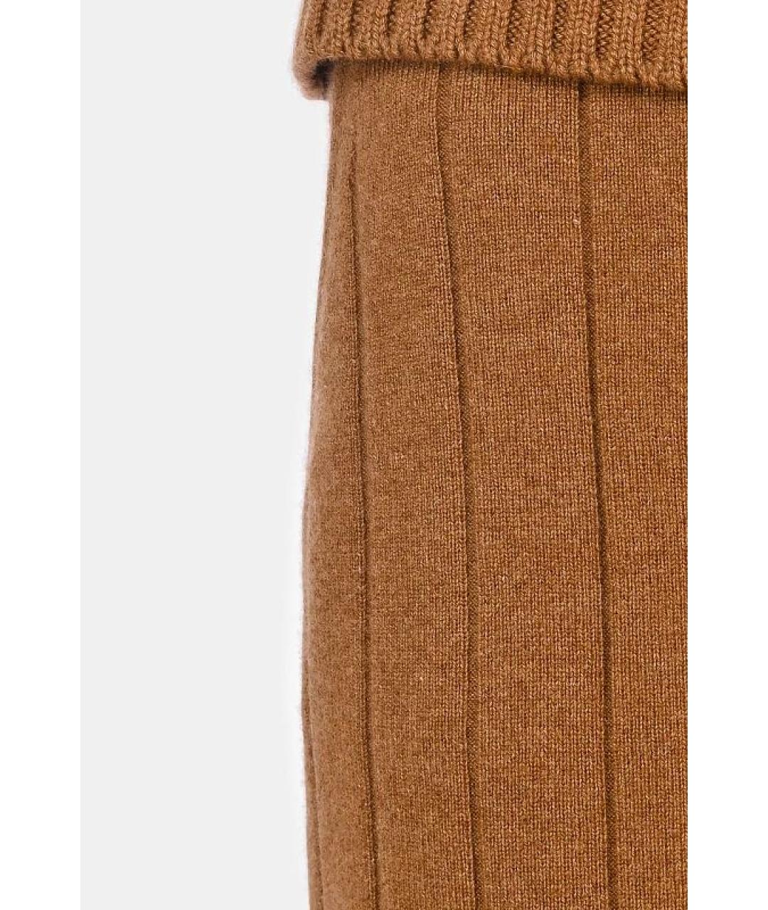 LORO PIANA Коричневый кашемировый костюм с брюками, фото 2