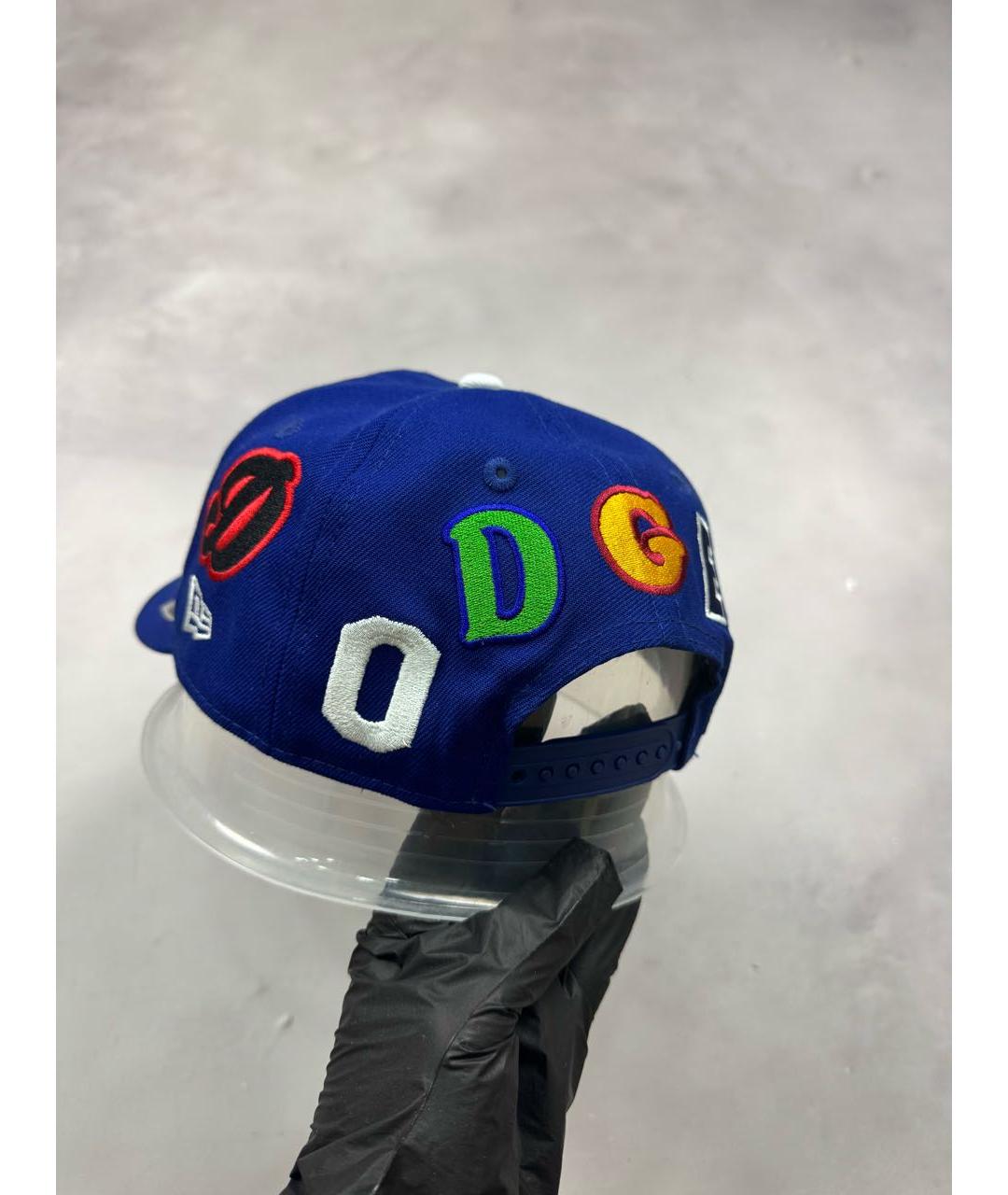 Saint Michael Синяя хлопковая кепка/бейсболка, фото 3