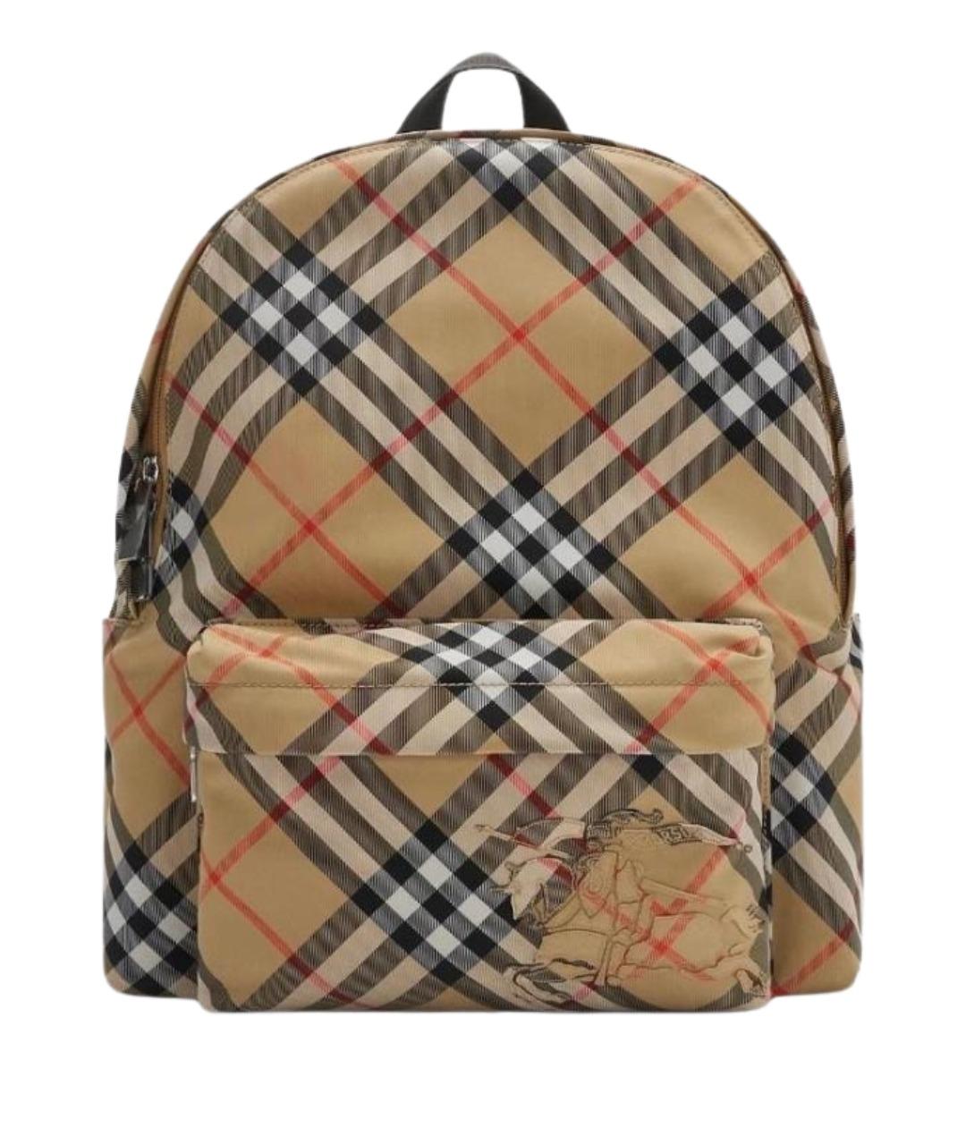 BURBERRY Бежевый рюкзак, фото 1