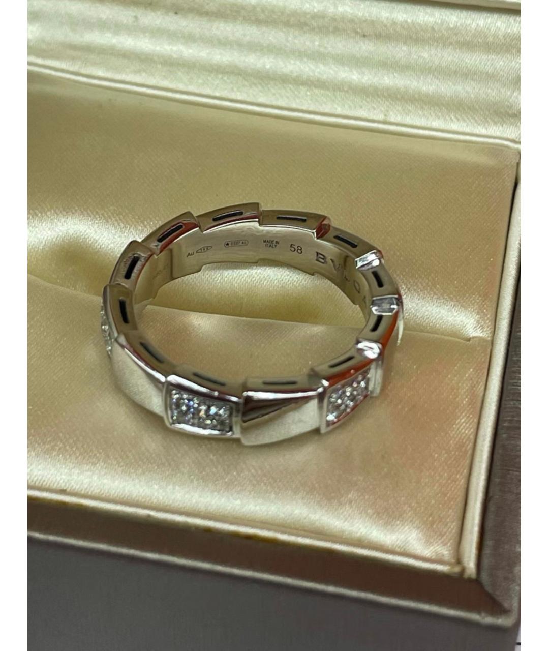 BVLGARI Серебряное кольцо из белого золота, фото 4