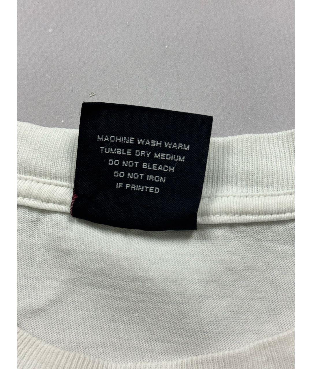 Saint Michael Белая хлопковая майка, фото 8