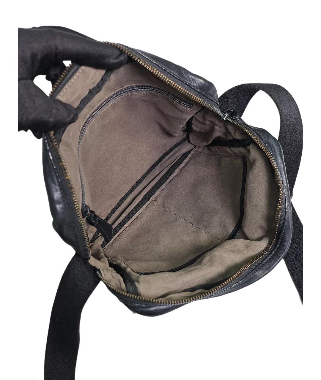 BERLUTI Коричневая кожаная сумка на плечо, фото 7