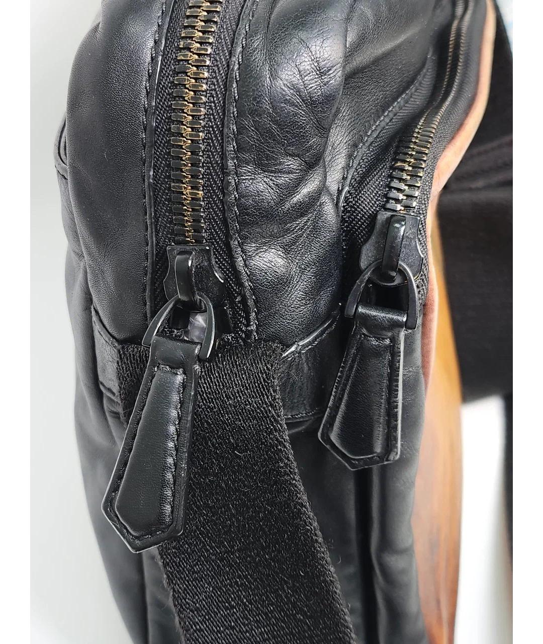 BERLUTI Коричневая кожаная сумка на плечо, фото 8