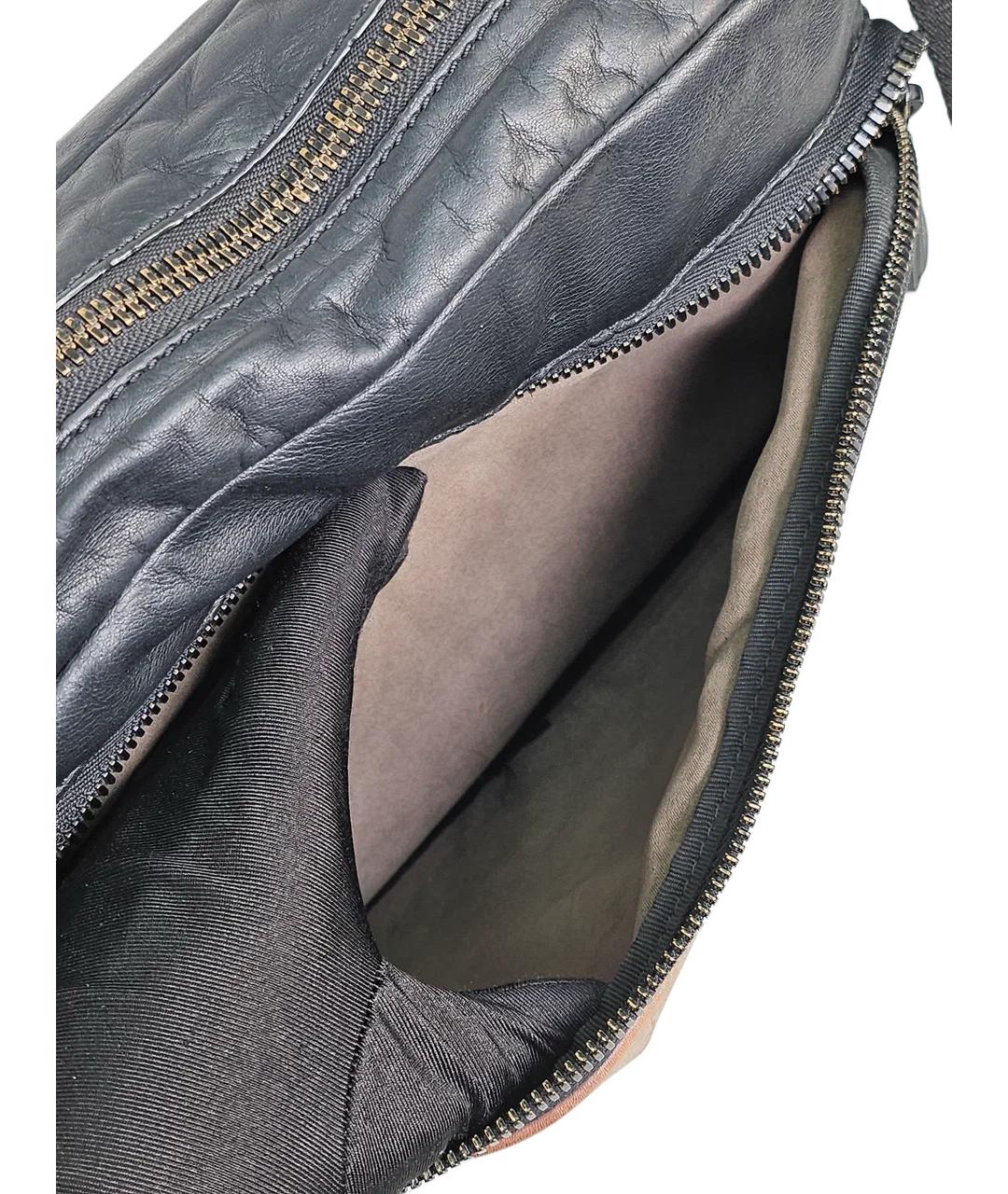 BERLUTI Коричневая кожаная сумка на плечо, фото 5