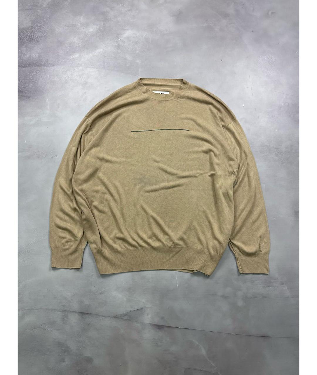 MM6 MAISON MARGIELA Бежевый джемпер / свитер, фото 9