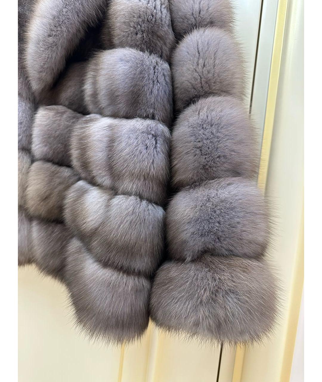 BRASCHI Коричневая меховая шуба, фото 5