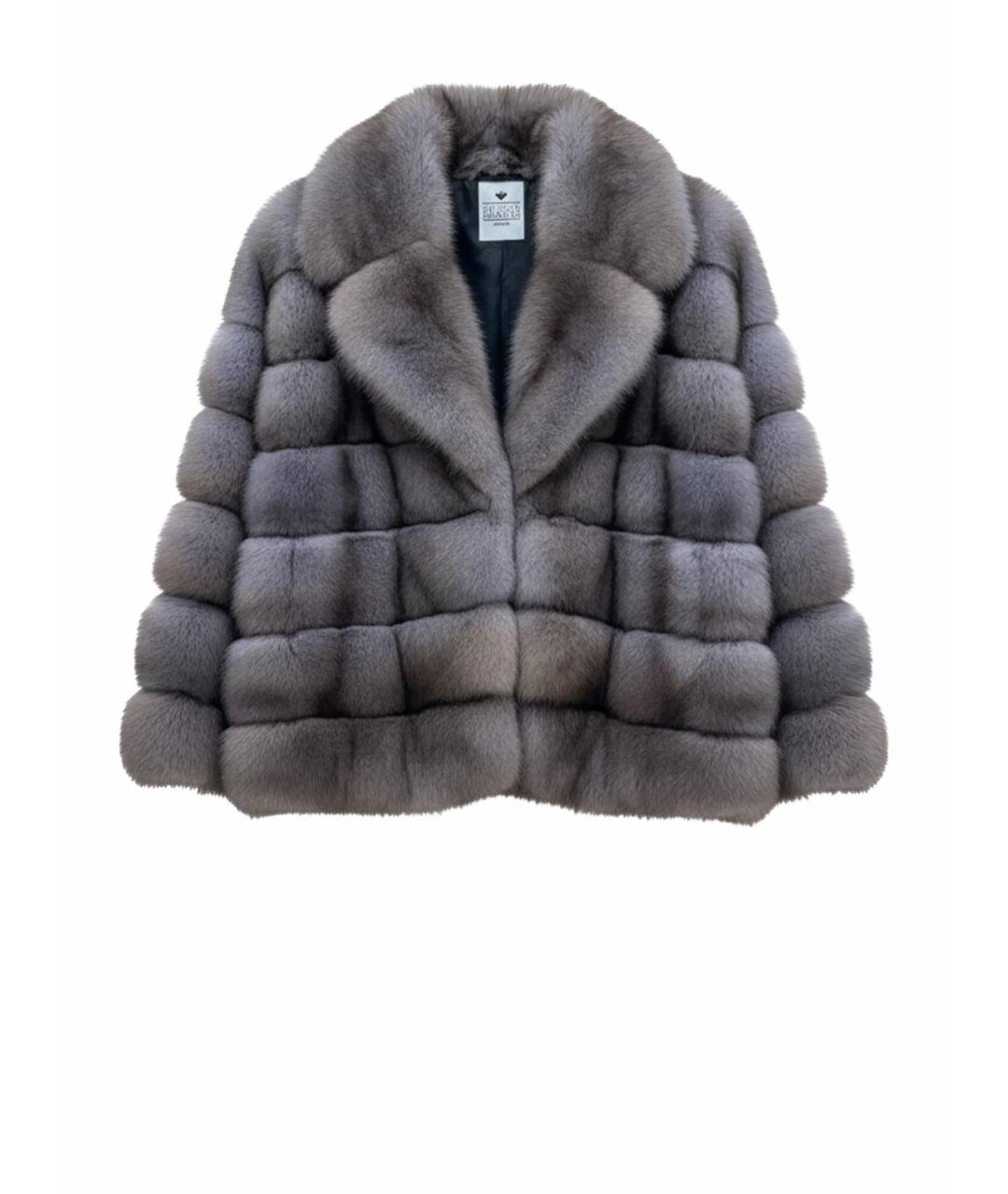 BRASCHI Коричневая меховая шуба, фото 1