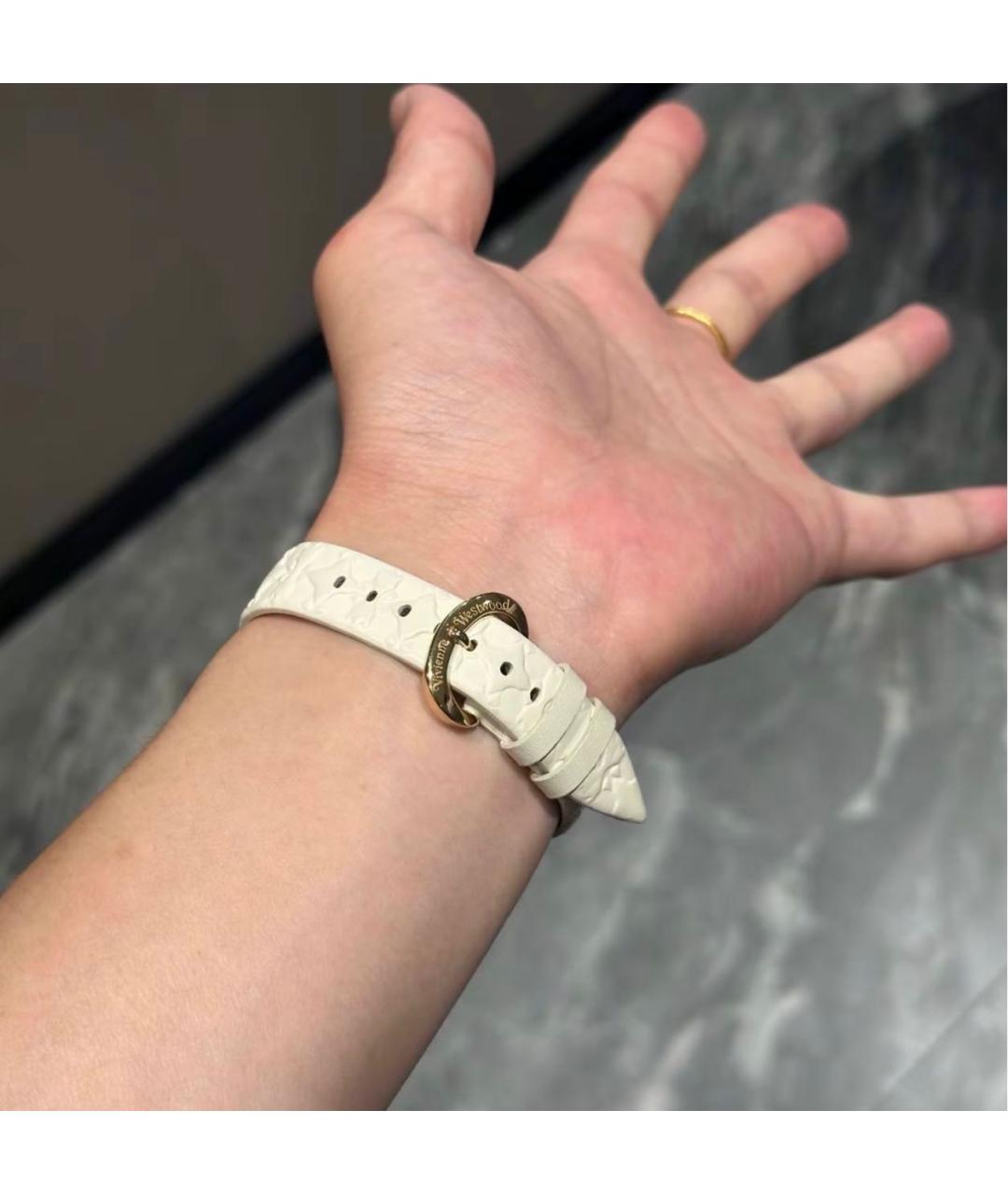 VIVIENNE WESTWOOD Золотые металлические часы, фото 5