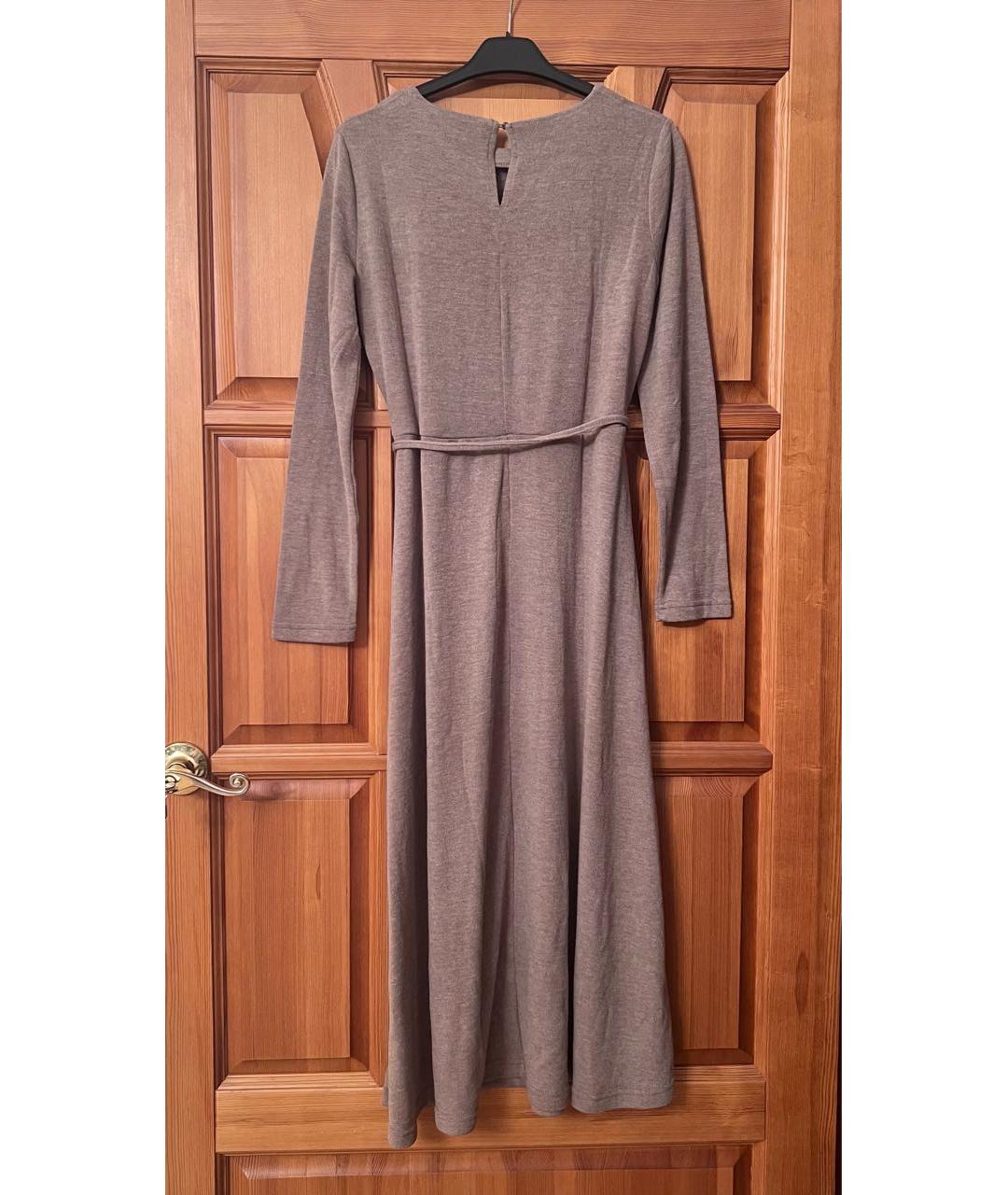 WEEKEND MAX MARA Бежевое повседневное платье, фото 2