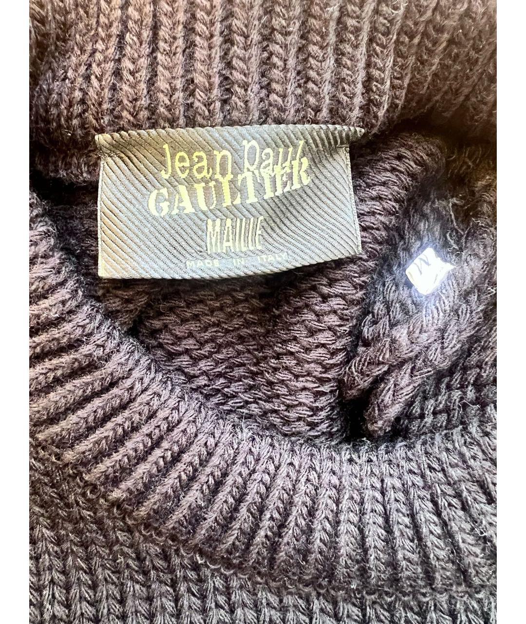 JEAN PAUL GAULTIER Черный джемпер / свитер, фото 3