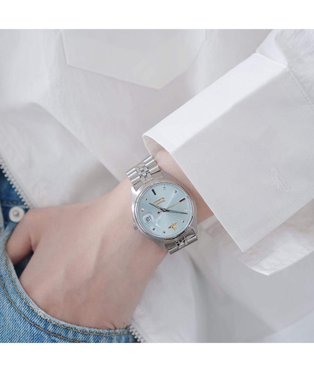 VIVIENNE WESTWOOD Голубые часы, фото 4