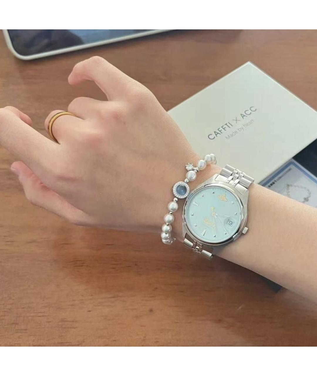 VIVIENNE WESTWOOD Голубые часы, фото 5