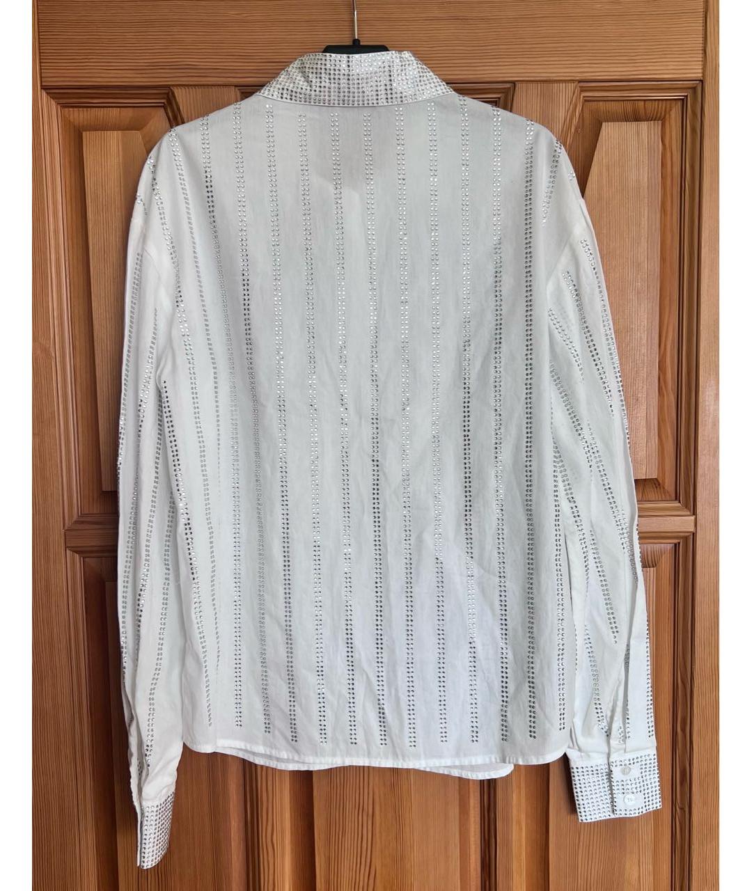 PINKO Белая хлопковая рубашка, фото 2