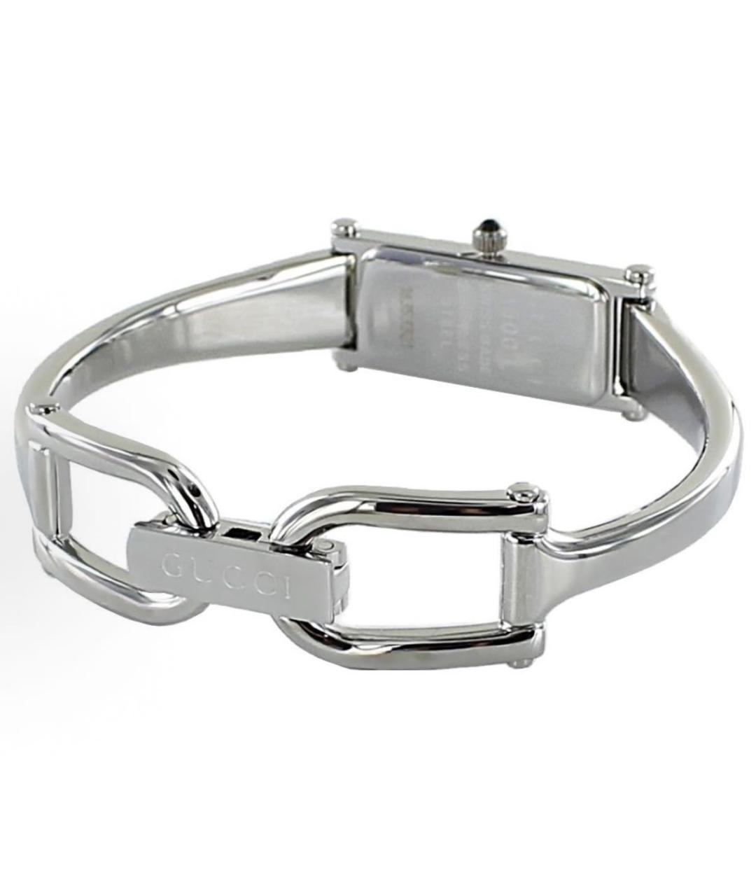 GUCCI Серебряные стальные часы, фото 3