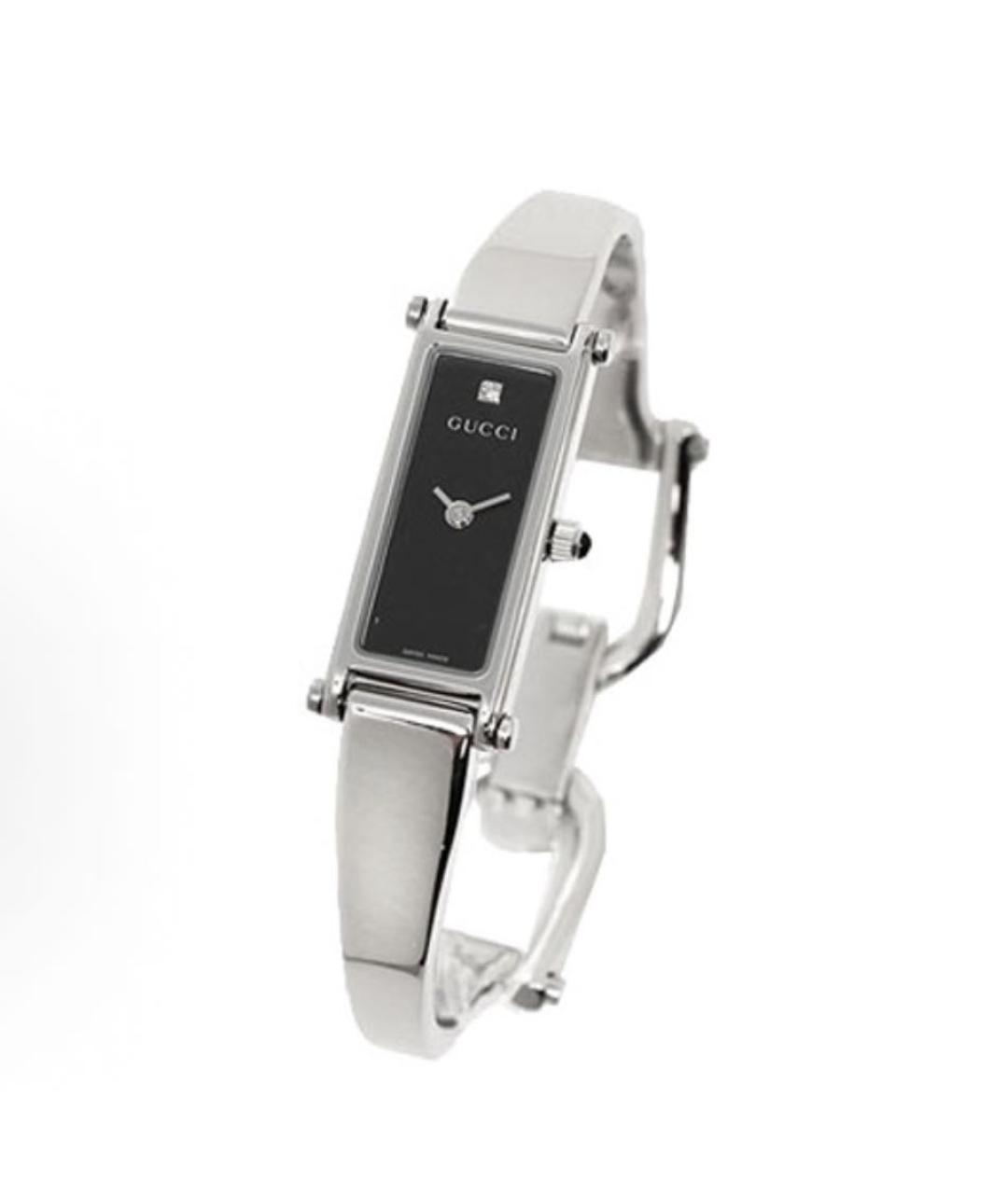 GUCCI Серебряные стальные часы, фото 2