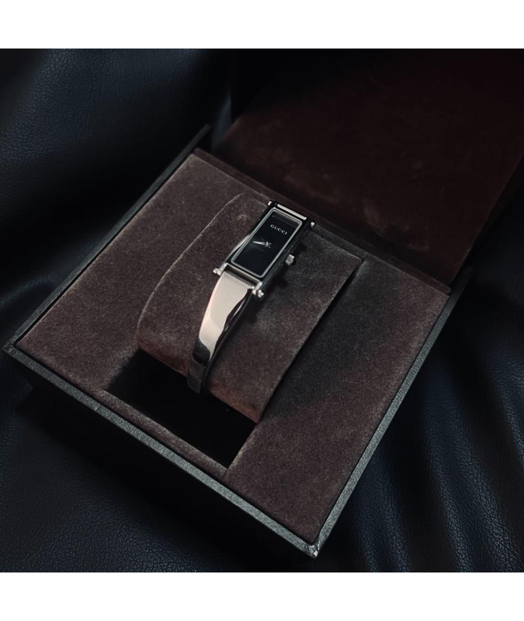 GUCCI Серебряные стальные часы, фото 6