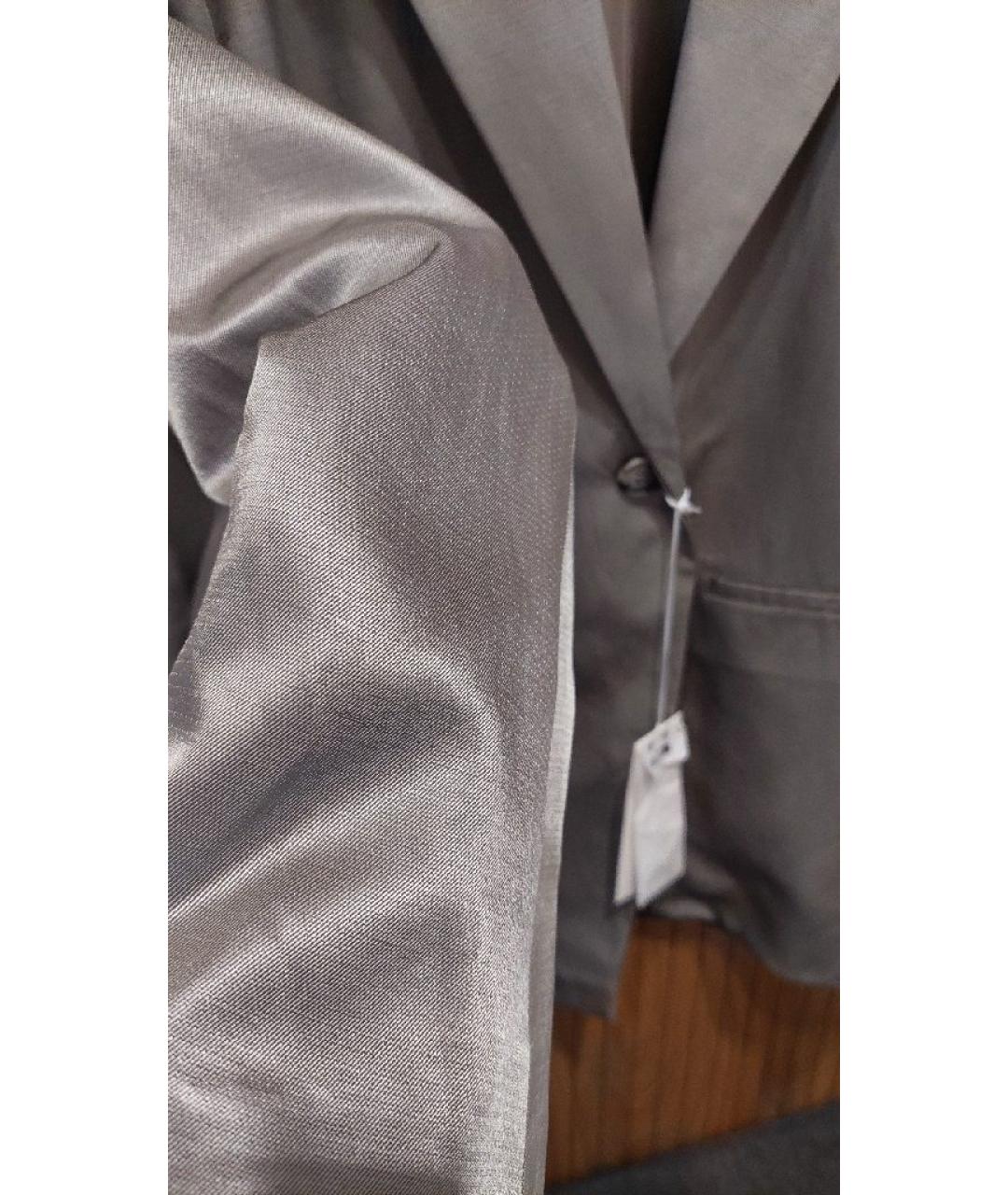 ARKET Серый вискозный жакет/пиджак, фото 3