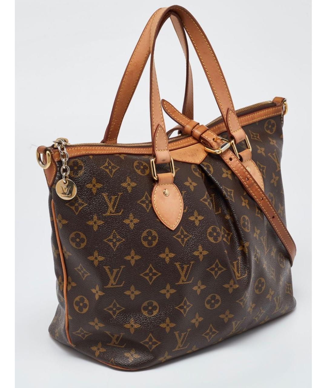 LOUIS VUITTON Коричневая сумка тоут, фото 2