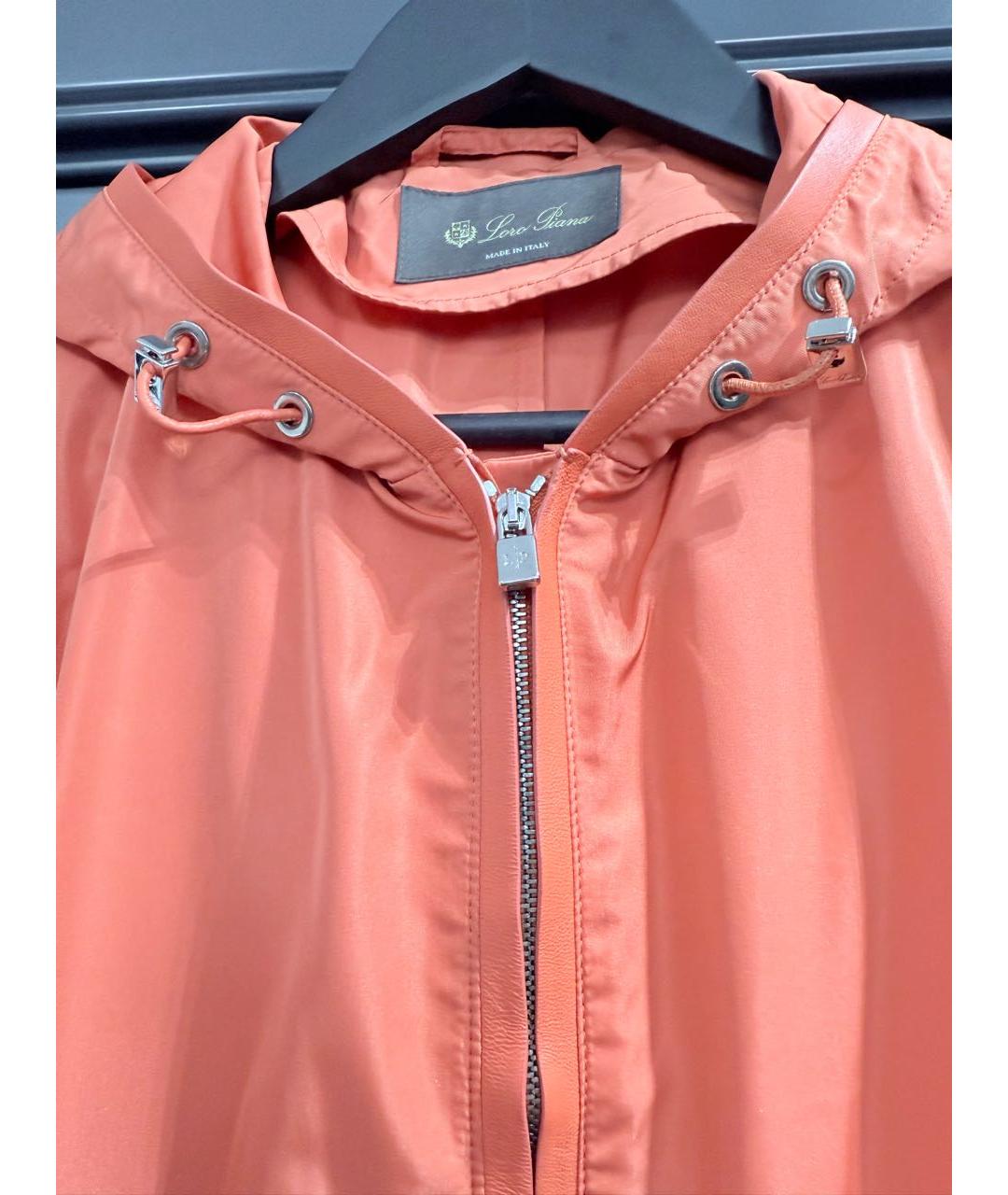 LORO PIANA Коралловый полиэстеровый жилет, фото 2