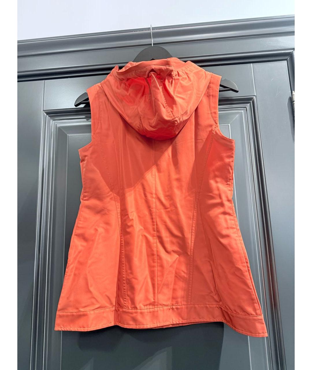 LORO PIANA Коралловый полиэстеровый жилет, фото 5