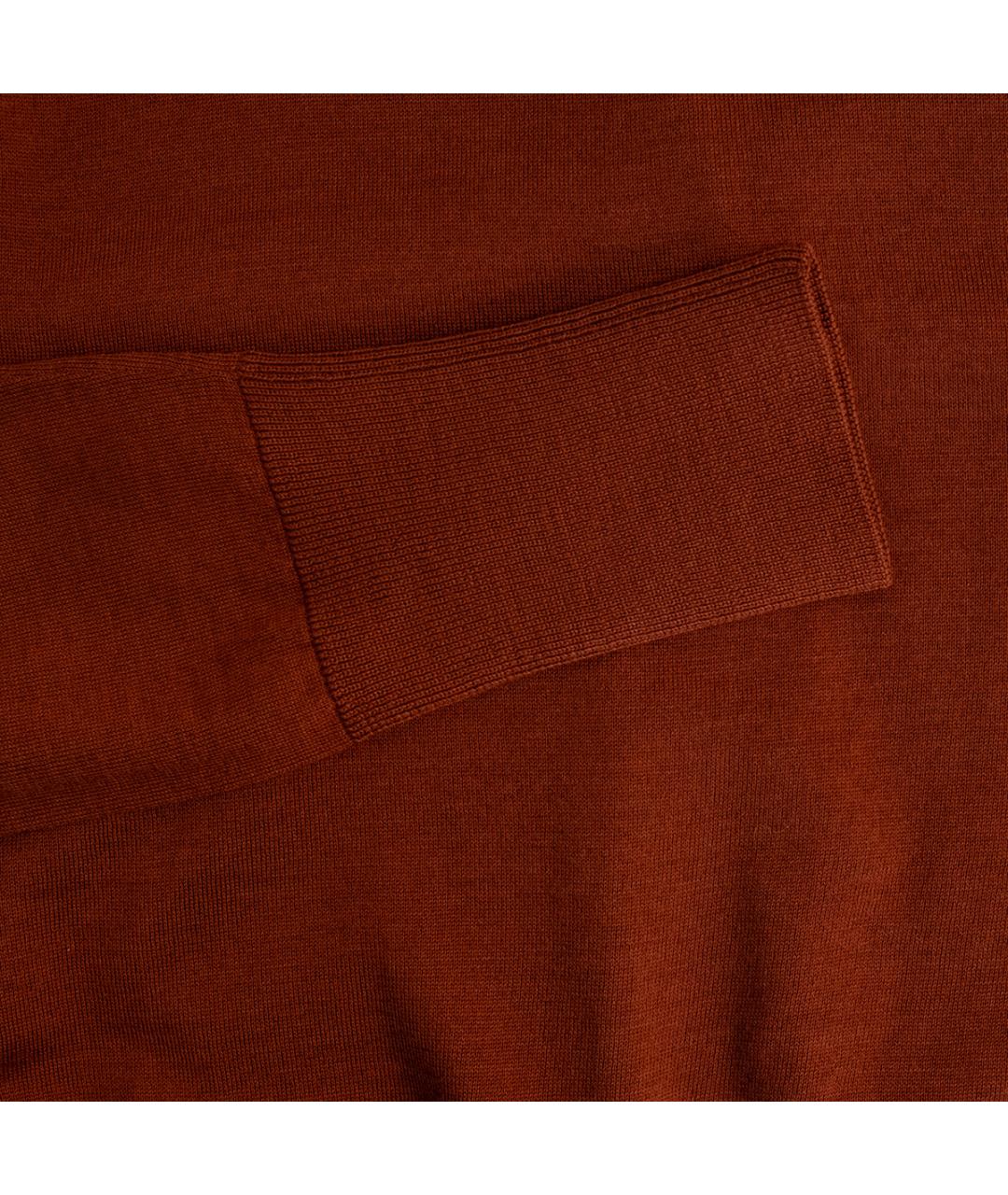 LORO PIANA Коричневый шерстяной кардиган, фото 5