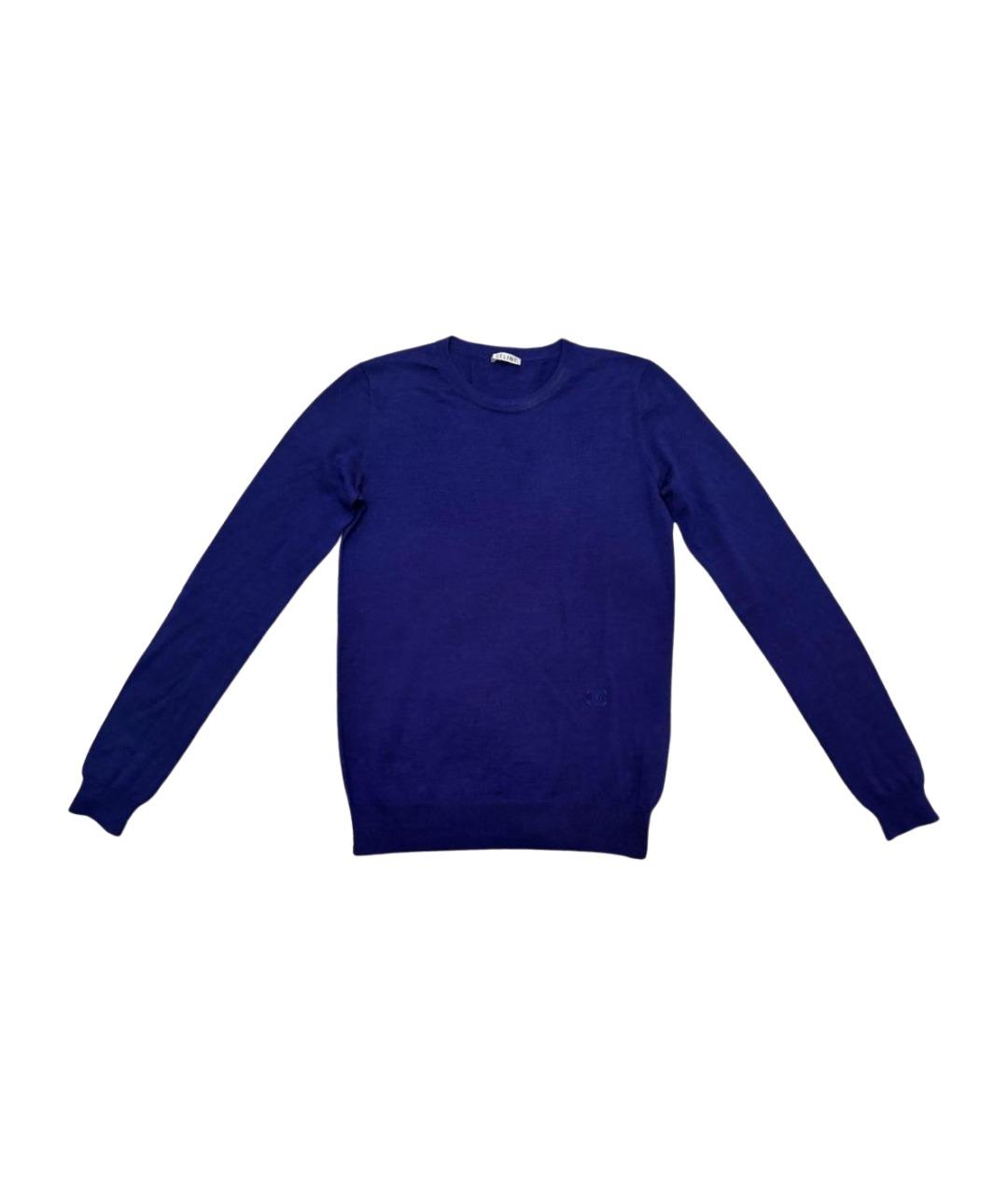 CELINE Фиолетовый шерстяной джемпер / свитер, фото 1