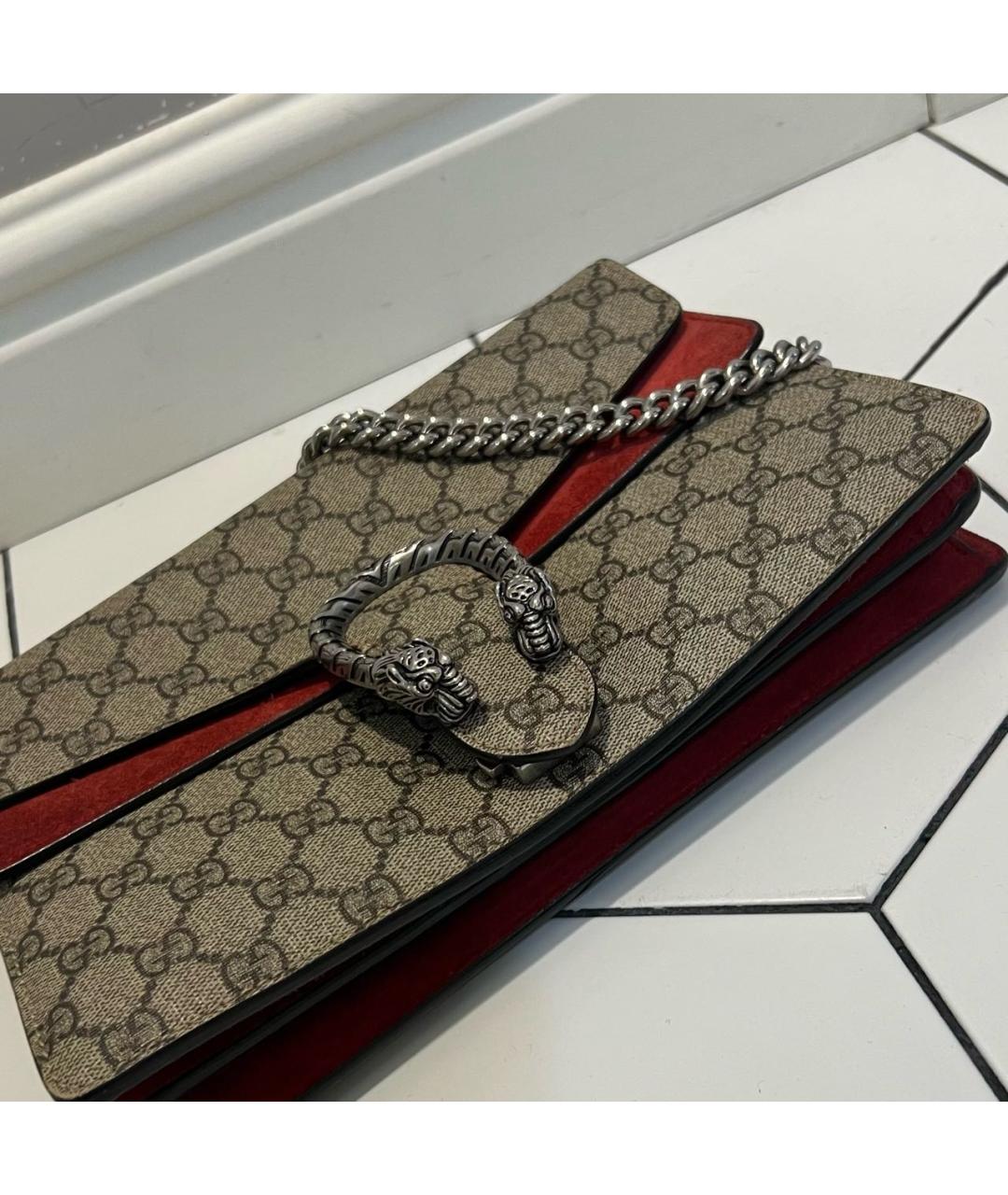 GUCCI Бежевая сумка через плечо, фото 7