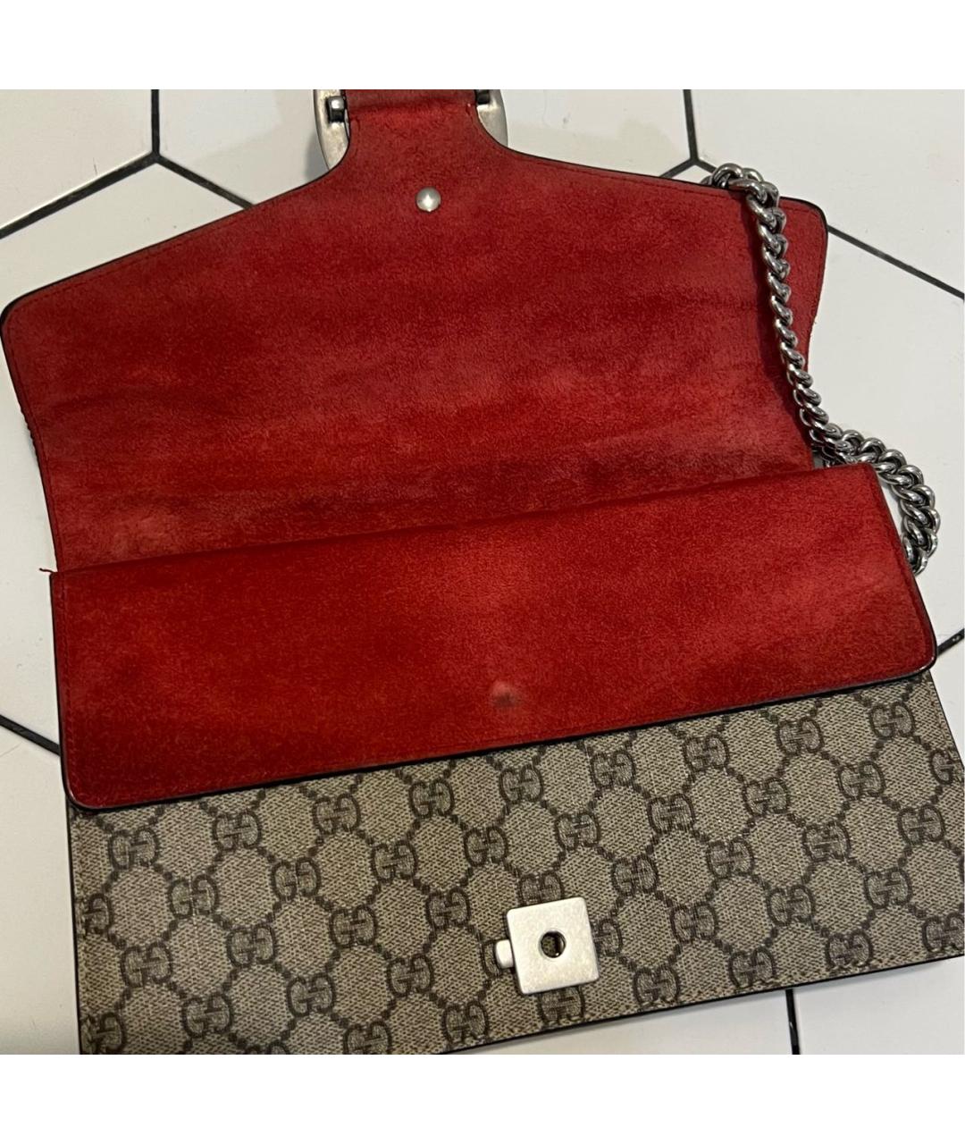 GUCCI Бежевая сумка через плечо, фото 6