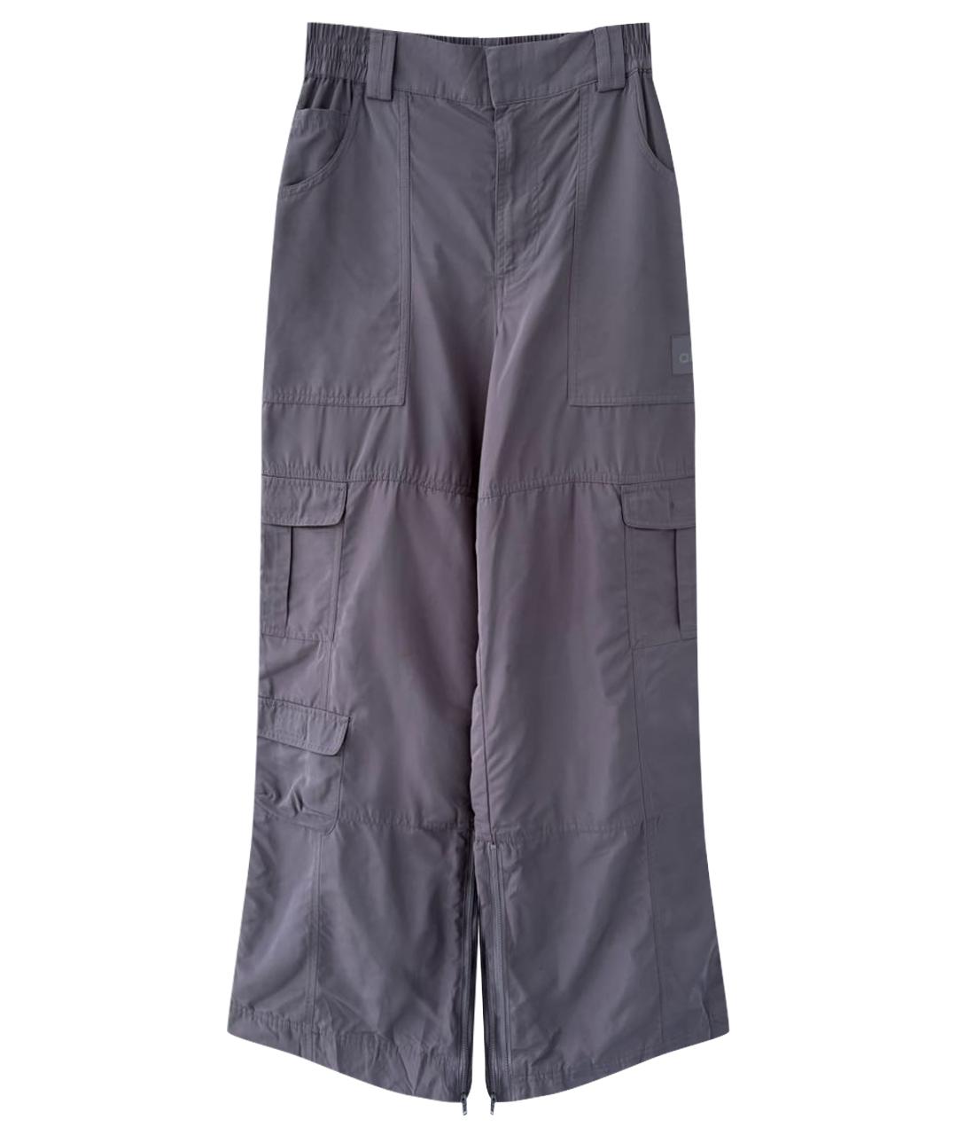 ALO YOGA Мульти хлопко-эластановые брюки широкие, фото 1