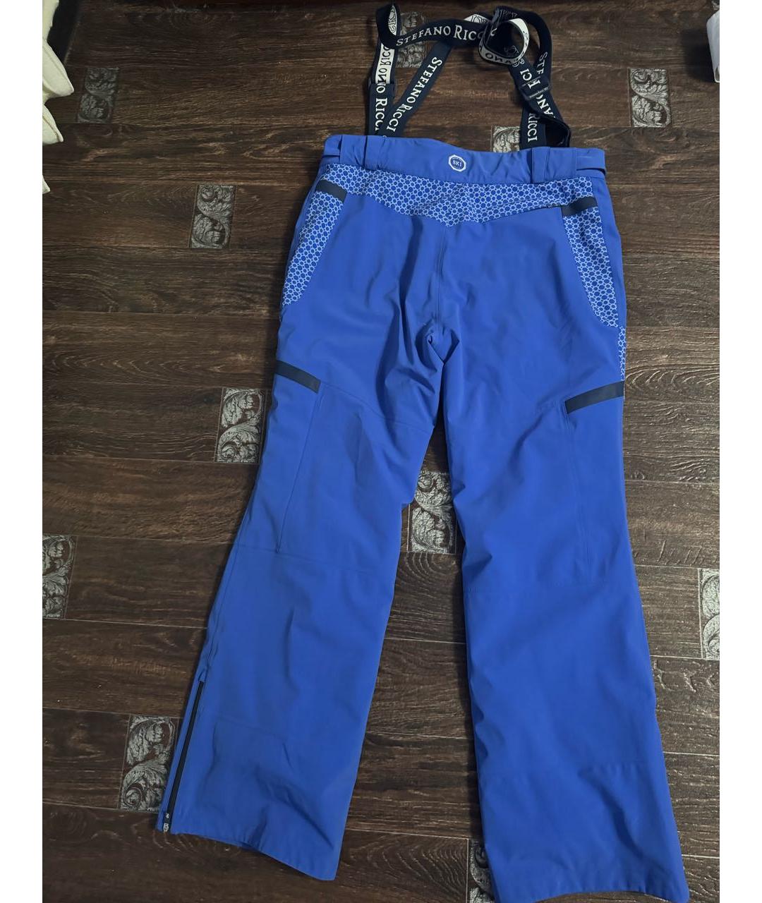 STEFANO RICCI Синий шерстяной комбинезон, фото 2