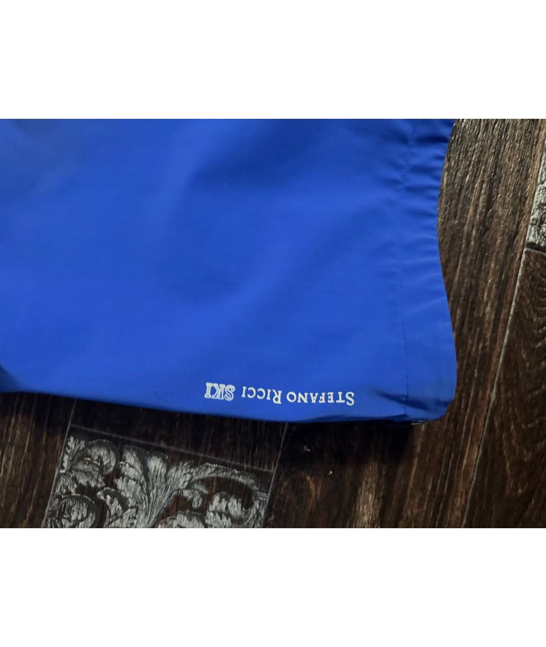 STEFANO RICCI Синий шерстяной комбинезон, фото 4