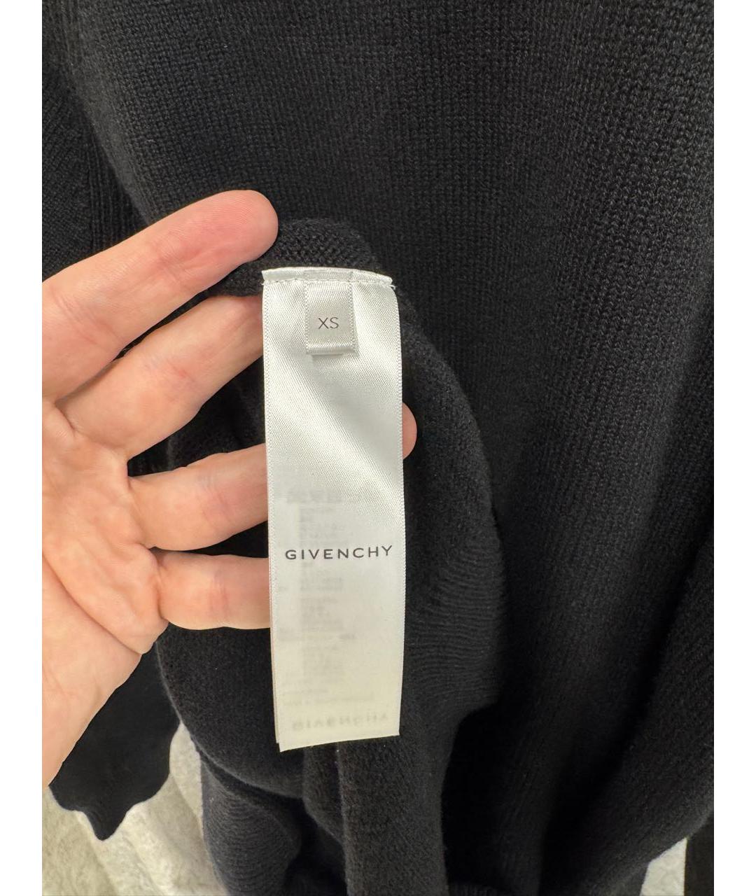 GIVENCHY Черный кашемировый джемпер / свитер, фото 4