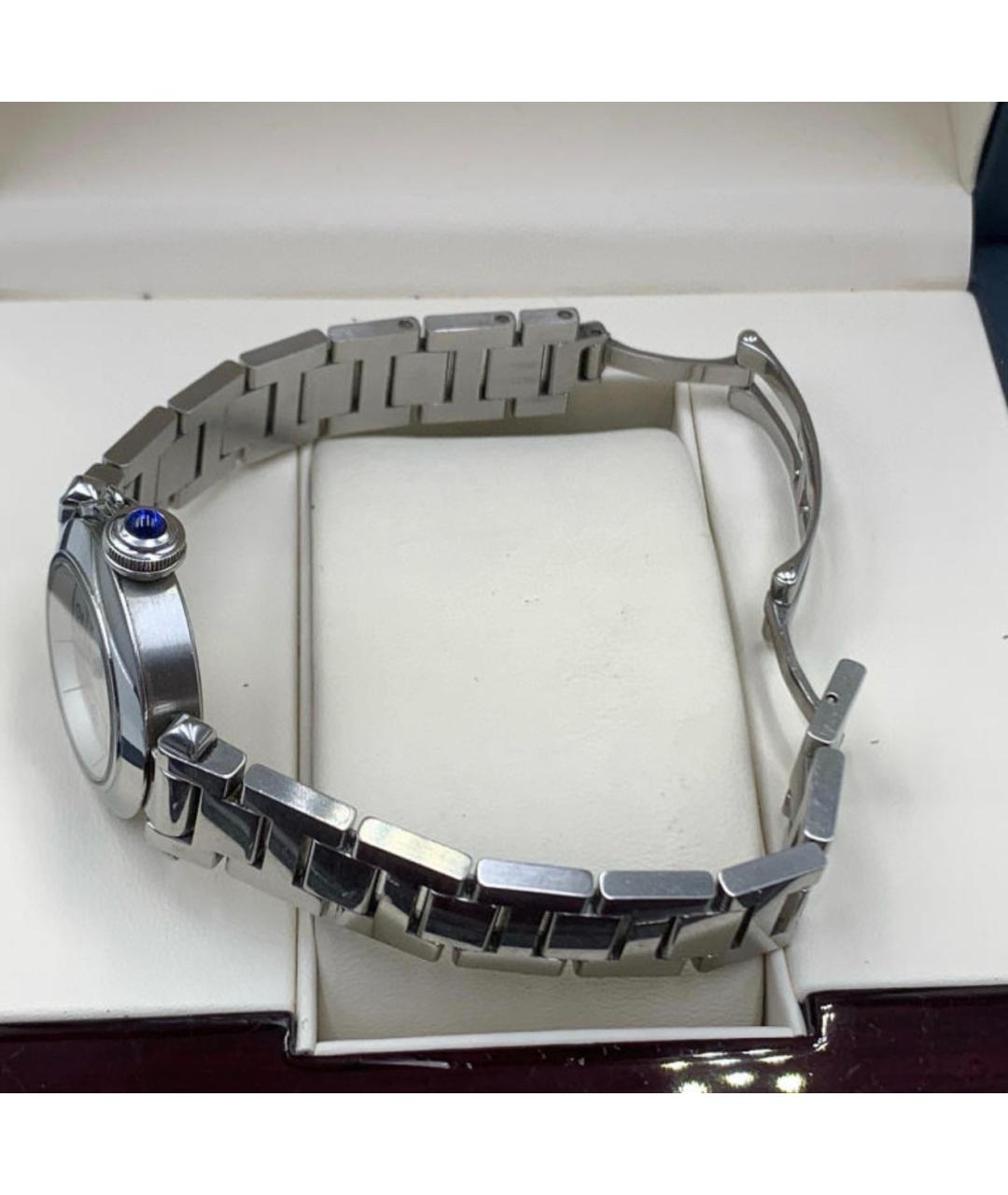 CARTIER Серебряные часы, фото 7