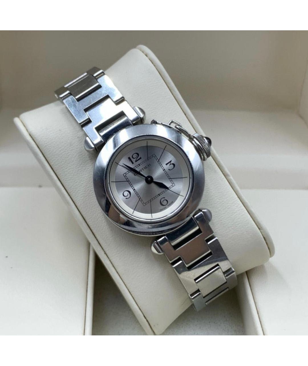 CARTIER Серебряные часы, фото 5