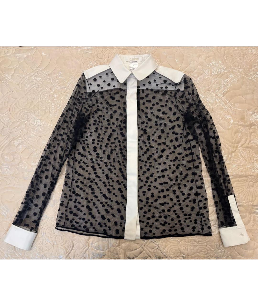 CHLOE Темно-синяя рубашка, фото 8