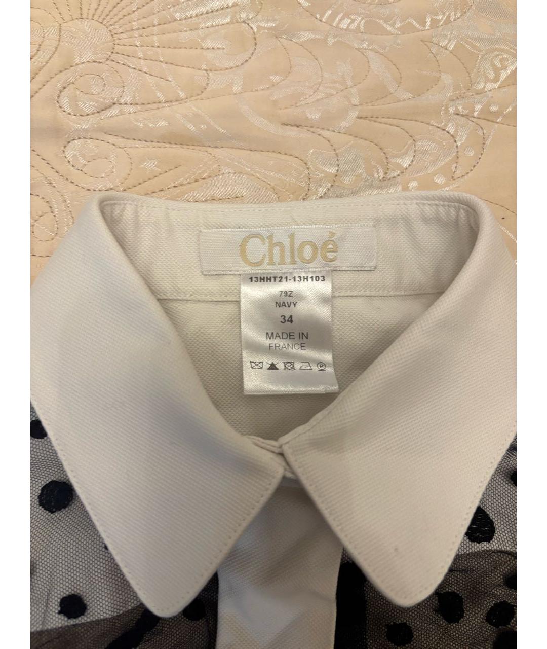 CHLOE Темно-синяя рубашка, фото 6