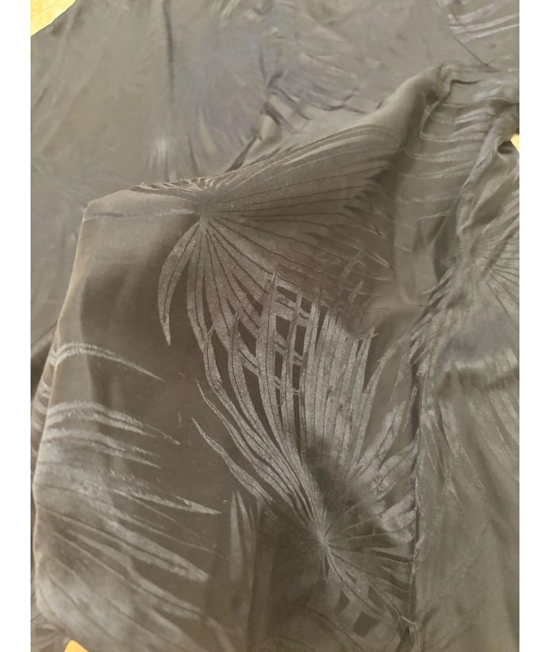 COS Темно-синий шелковый костюм с брюками, фото 4