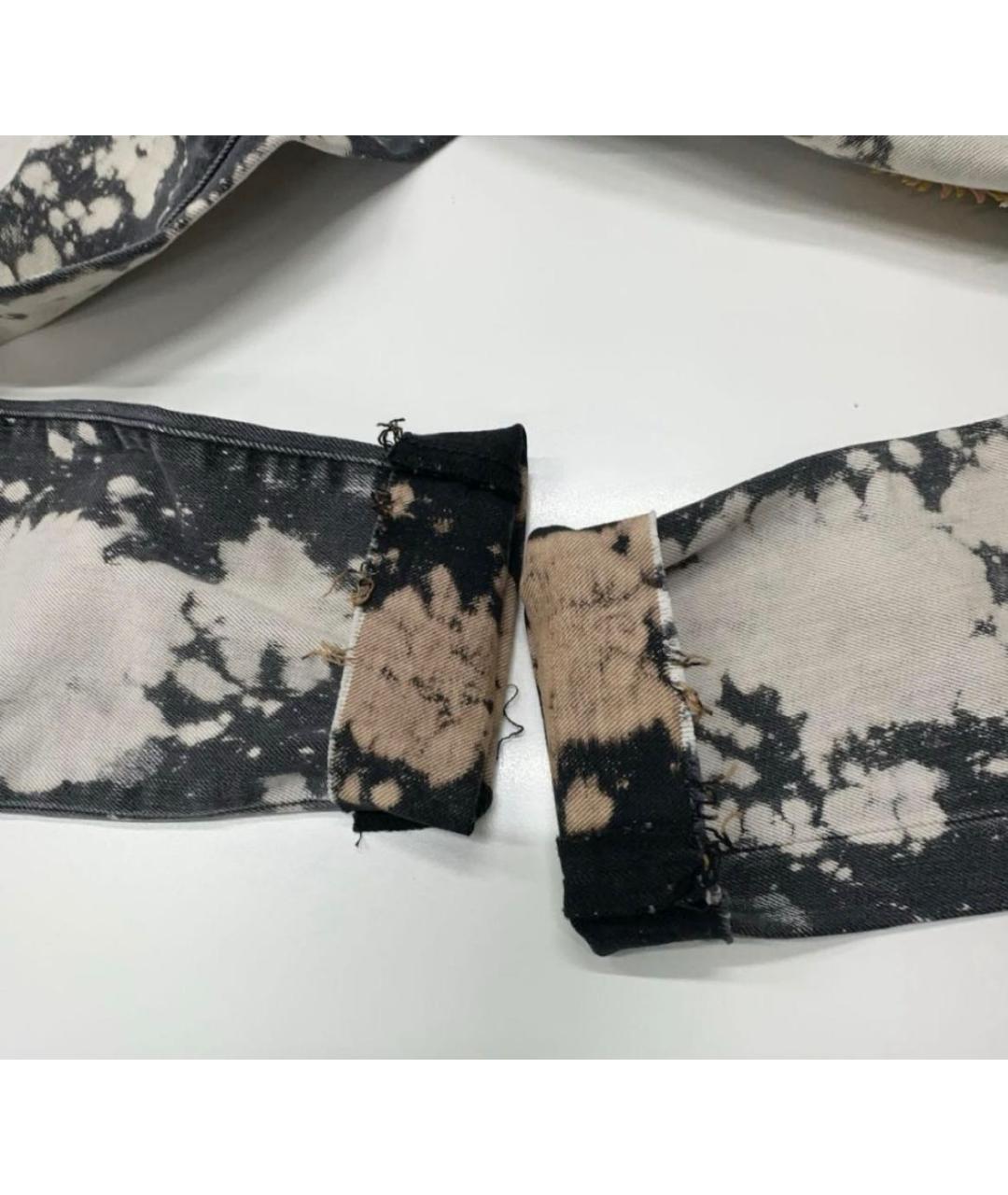 GUCCI Мульти хлопко-эластановые джинсы слим, фото 7