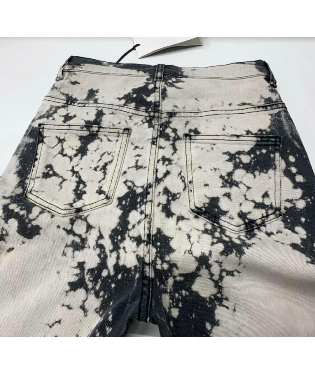 GUCCI Мульти хлопко-эластановые джинсы слим, фото 4