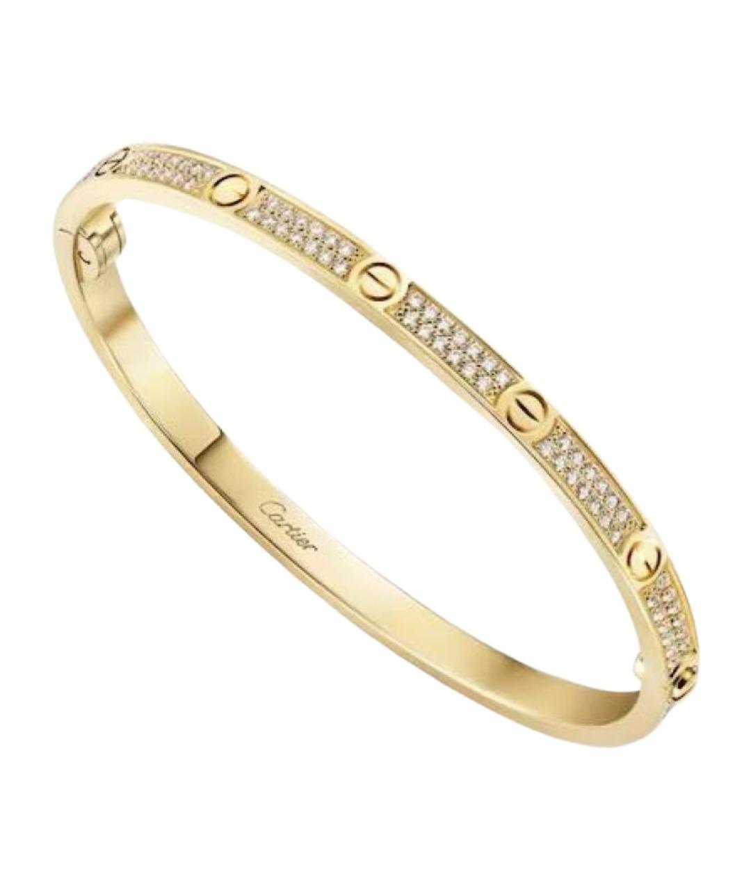 CARTIER Золотой браслет из желтого золота, фото 1