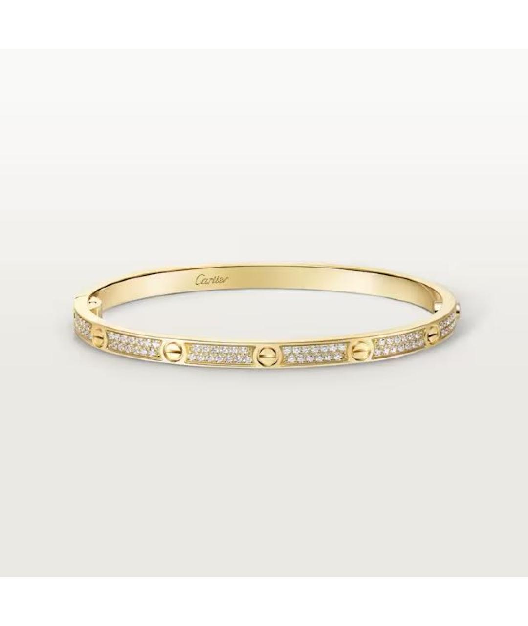 CARTIER Золотой браслет из желтого золота, фото 2