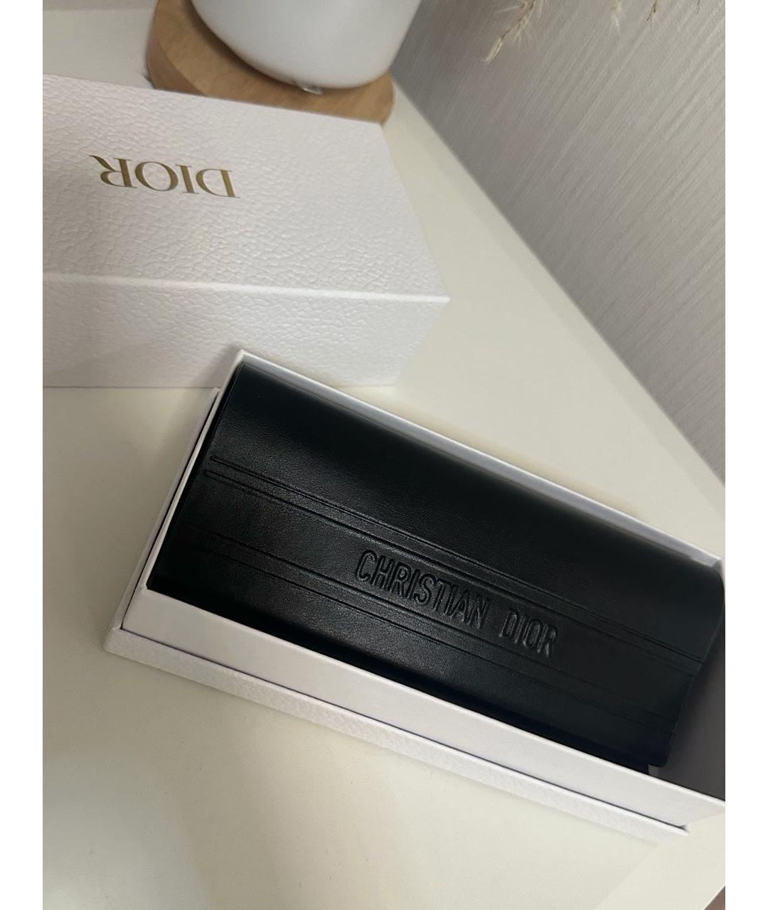 CHRISTIAN DIOR Темно-синие пластиковые солнцезащитные очки, фото 6