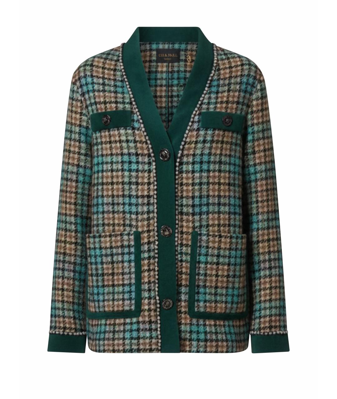 PINKO Зеленый хлопковый костюм с юбками, фото 1