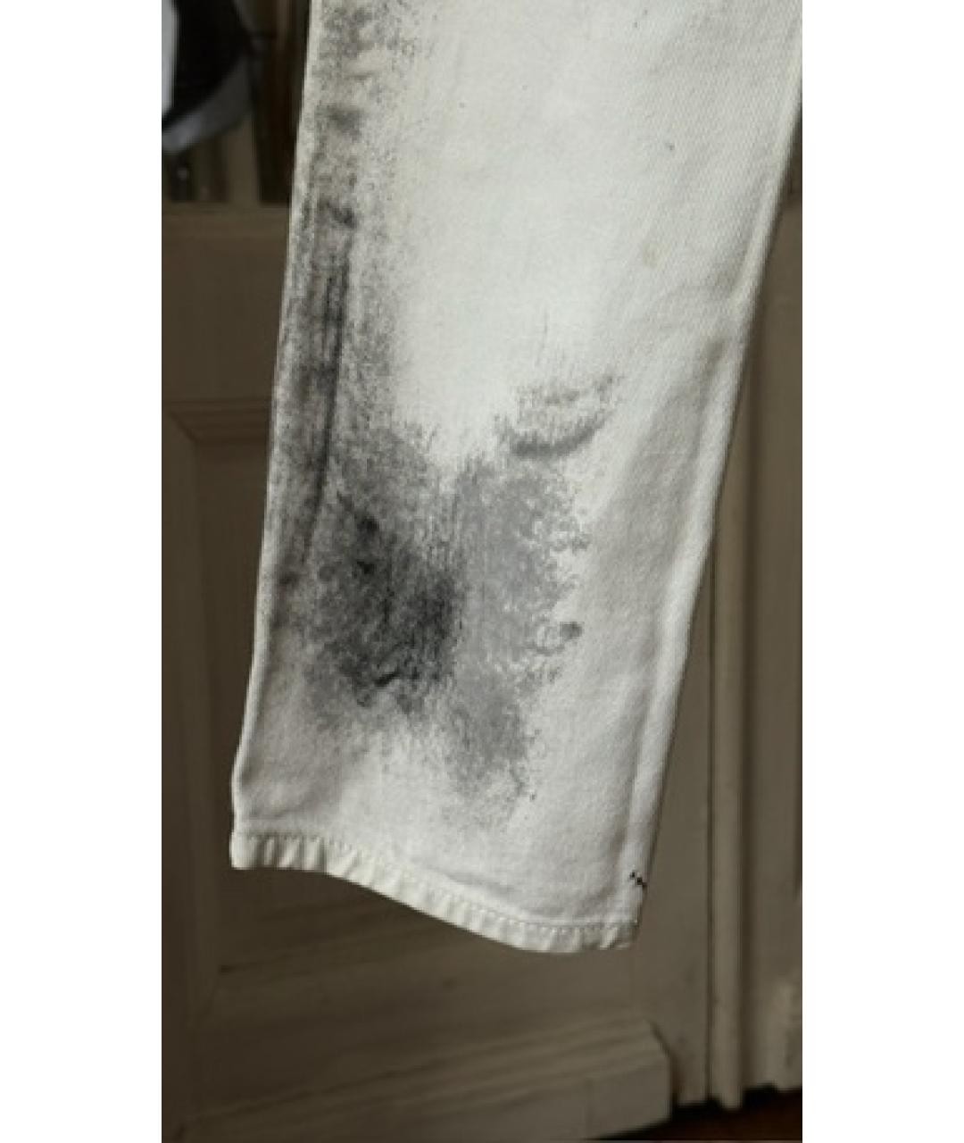JOHN GALLIANO Серые прямые джинсы, фото 5