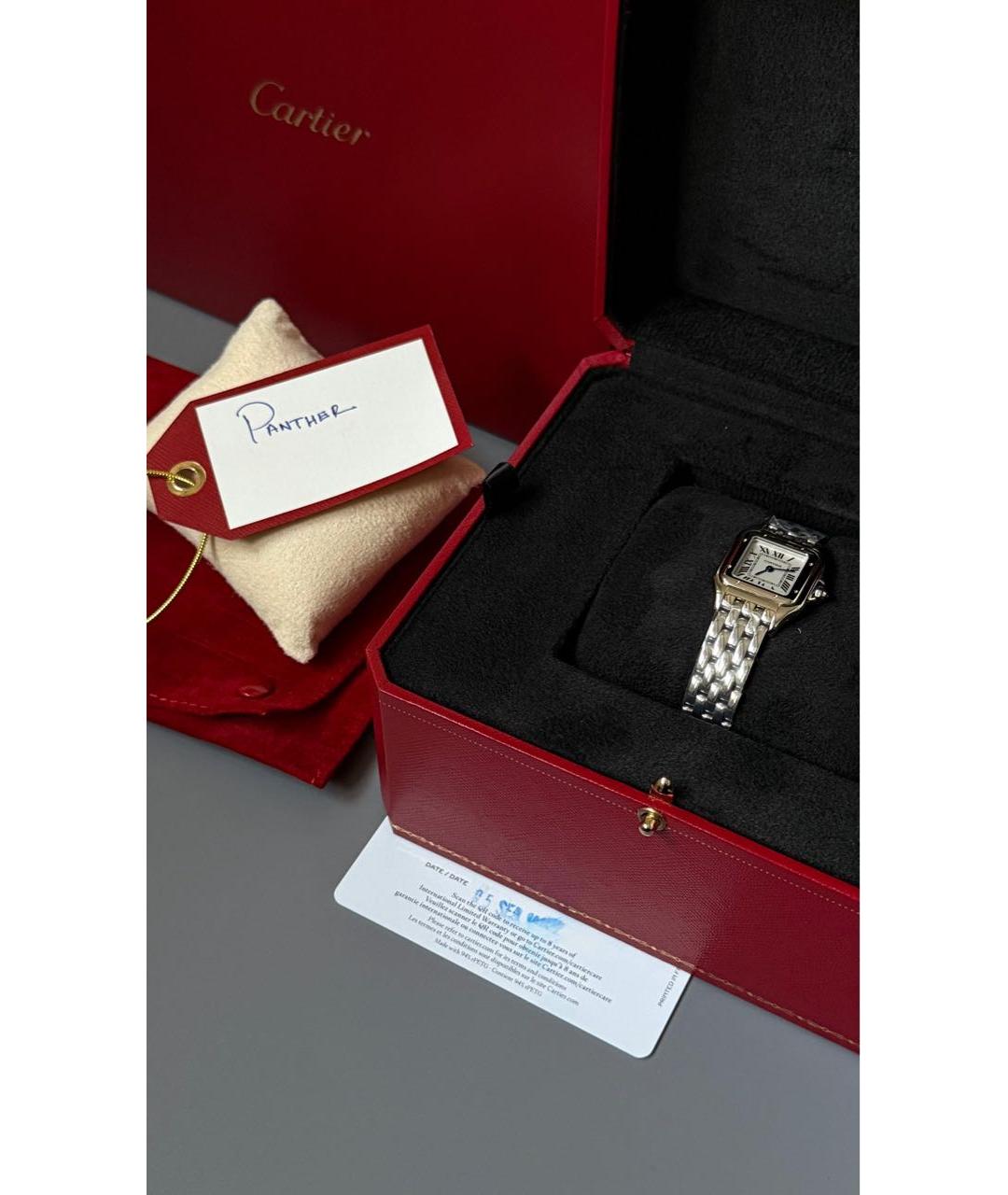 CARTIER Серебряные часы, фото 3