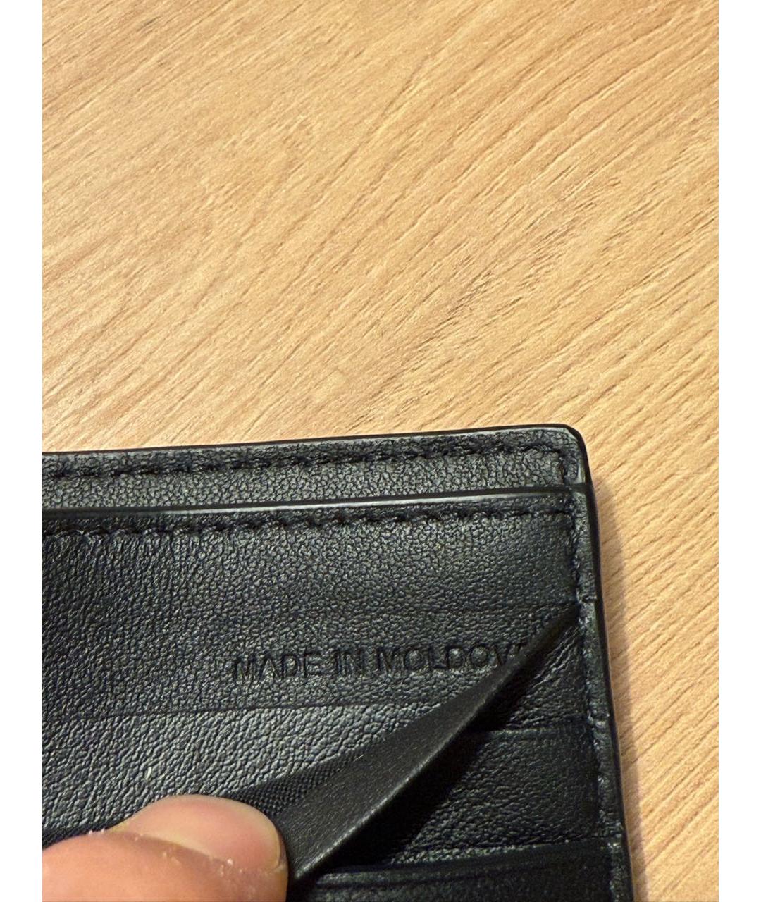 BURBERRY Красный кожаный кошелек, фото 3